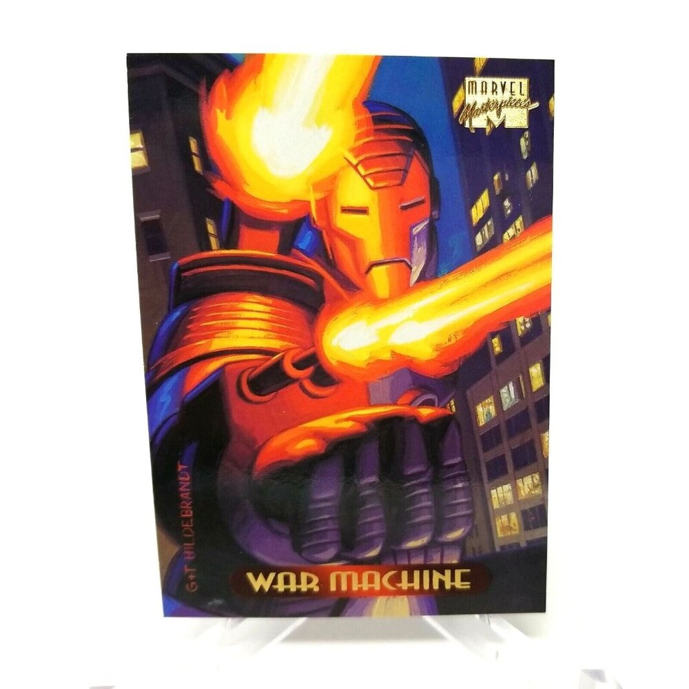 1994 Marvel Masterpieces #133 WAR MACHINE Hildebrandt Brothers Fleer (101)